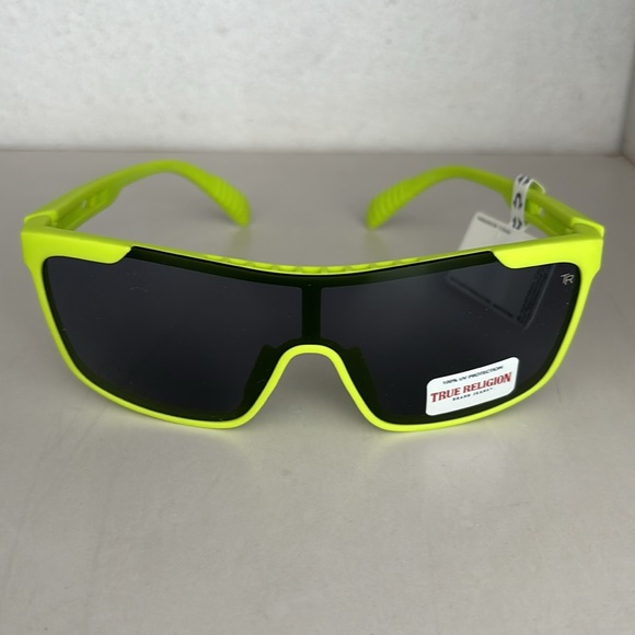 True Religion 100% UV Protection Neon Green Women Sunglasses style TG-TRSUNB2 - Picture 6 of 6